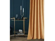Zasłony - Room99 ZASŁONA WELUROWA CARRIE - MUSZTARDOWA 140x250 SREBRNA PRZELOTKA 5908224062222 - miniaturka - grafika 1