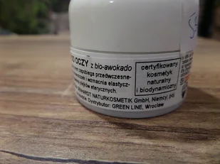 Martina Gebhardt Naturkosmetik Naturkosmetik Naturkosmetik, Eye Care, krem pod oczy z awokado, 15 ml - Kosmetyki pod oczy - miniaturka - grafika 3