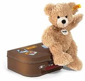 Maskotki i pluszaki - Steiff miś pluszowy Fynn m. walizka 28 cm, medium, wielokolorowy - miniaturka - grafika 1