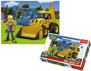 Trefl 30 ELEMENTÓW Bob budowniczy WZTRFT0CCI18214 - Puzzle - miniaturka - grafika 3