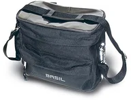 Sakwy rowerowe - Basil torba na kierownicę mali, czarna, 26 x 13 x 23 cm, 8 litrów, 16010 16010_Schwarz_26 x 13 x 23 cm, 8 Liter - miniaturka - grafika 1