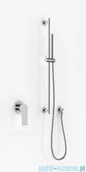 Zestawy prysznicowe - Kohlman Proxima zestaw prysznicowy na drążku chrom QW220PSP4 | - miniaturka - grafika 1
