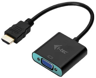 i-tec HDMI VGA 0.15m HDMI2VGAADA - Adaptery i przejściówki - miniaturka - grafika 2