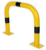 Wyposażenie miejsc publicznych - odbojnica liniowa wysoka stalowa do przykręcenia - miniaturka - grafika 1