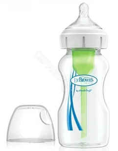 Dr Browns HANDI-CRAFT butelka szklana antykolkowa z szeroką szyjką Options+ 270 ml - Butelki dla niemowląt Dr Browns HANDI-CRAFT butelka szklana antykolkowa z szeroką szyjką Options+ 270 ml - Butelki dla niemowląt - miniaturka - grafika 1