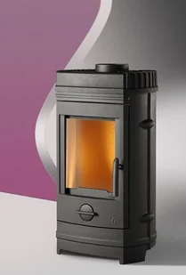 Ekoprojekt 868 Piec wolnostojący Invicta 8kW Chatel kolor emalia antracyt 86876405 - Piece wolnostojące - miniaturka - grafika 3