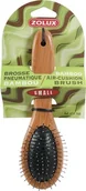 Szczotki i furminatory - Zolux Zolux Szczotka pneumatyczna "Bamboo" mała Dostawa GRATIS od 99 zł + super okazje - miniaturka - grafika 1