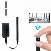 Minikamery i aparaty szpiegowskie - Mikro kamera szpiegowska Full Hd WiFi do smartfona - miniaturka - grafika 1