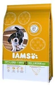 IAMS ProActive Health Puppy & Junior Small & Medium Breed Chicken 3 kg - Sucha karma dla psów - miniaturka - grafika 2