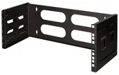 Szafy rack - LogiLink 19"" Wandhalterung 4 HE schwarz W04B40B - miniaturka - grafika 1