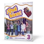 Książki do nauki języka hiszpańskiego - Que Bien 3. Ćwiczenia + CD - miniaturka - grafika 1