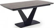 Stoły - Halmar Stół rozkładany VINSTON ciemny popiel/czarny - miniaturka - grafika 1