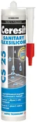 Silikony - Ceresit Silikon SANITARNY CS-25 biały - miniaturka - grafika 1