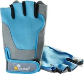 Rękawice do ćwiczeń - Olimp Sport Nutrition Rękawice treningowe FITNESS ONE Niebieskie dla Kobiet Rozmiar XS (5907696490748) - miniaturka - grafika 1