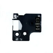 Papier do drukarek - Dymo Taśma zamiennik 40921, 9mm x 7m, biały druk / czarny podkład - miniaturka - grafika 1