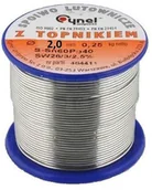 Akcesoria do lutowania - Cynel Spoiwo lutownicze z topnikiem Unipress Sn 40% 2 mm 250 g - miniaturka - grafika 1
