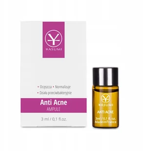 Yasumi Yasumi Anti-Acne Ampułka przeciwtrądzikowa 3 ml - Pozostałe kosmetyki do pielęgnacji twarzy Yasumi Yasumi Anti-Acne Ampułka przeciwtrądzikowa 3 ml - Pozostałe kosmetyki do pielęgnacji twarzy - miniaturka - grafika 2