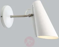 Lampy ścienne - Northern Lighting Spot BIRDY w stylu retro, biały - miniaturka - grafika 1