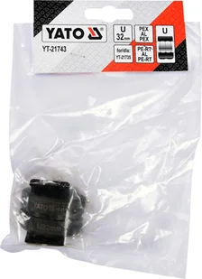 Yato MATRYCE ZAPASOWE DO ZACISKARKI DO RUR PEX-AL-PEX YT-21735 TYP U 32MM YT-21743 ZYSKAJ RABAT 30 ZŁ YT-21743 - Inne urządzenia budowlane - miniaturka - grafika 2