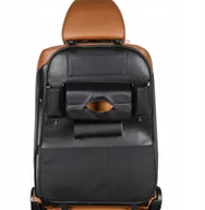 Akcesoria do fotelików - Organizer Na Fotel Samochodowy Ochraniacz Eko-skór - miniaturka - grafika 1