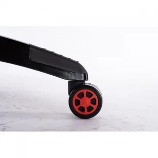 TOP E SHOP FOTEL OBROTOWY GAMINGOWY KRZESŁO DRIFT CZERWONY - Fotele gamingowe - miniaturka - grafika 2