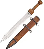 Akcesoria turystyczne - Condor Mainz Gladius Sword, Gladiator miecz, 1075 Węgiel, 69 cm, drewno orzech włoski, ctk1001195hc CTK1001-19.5HC - miniaturka - grafika 1