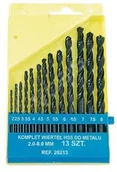 Wiertła - MEGA Zestaw wierteł 26213 do metalu 2-8mm 13szt - miniaturka - grafika 1