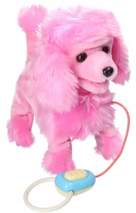 ADAR Piesek na bat różowy 416598 - Maskotki i pluszaki - miniaturka - grafika 2