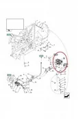Części i akcesoria do maszyn rolniczych - NEW HOLLAND CASE POMPA HYDROSTATYCZNA CNH 87700223 - miniaturka - grafika 1