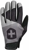 Rękawiczki sportowe męskie - Harbinger Harbinger Męskie rękawice do podnoszenia ciężarów, szare/czarne, średnie 22139 - miniaturka - grafika 1