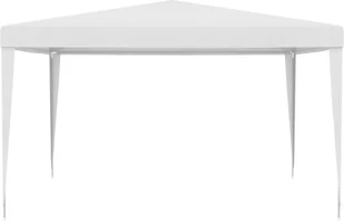 vidaXL Namiot imprezowy, 4 x 4 m, biały - Pawilony ogrodowe - miniaturka - grafika 6