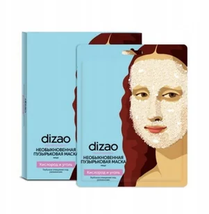 Dizao Organics Niezwykła Bąbelkowa Maska Włokninowa Z Węglem I Tlenem 25G - - Maseczki do twarzy - miniaturka - grafika 2