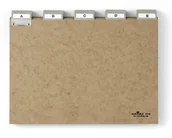 Przekładki do segregatorów - DURABLE Przekładki do kartotek A-Z A4 brązowe 25 sztuk 4245-11 - miniaturka - grafika 1