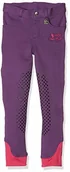 Bryczesy - HKM 9060 bryczesy Kids Easy, dziewczęce spodnie do jazdy konnej, silikonowe obszycie kolan, dziewczęce 116-176 - miniaturka - grafika 1