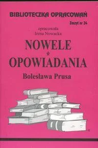 Biblios Nowele i opowiadania Bolesława Prusa - zeszyt 24 - Irena Nowacka - Lektury szkoła podstawowa - miniaturka - grafika 2