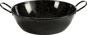 Patelnie - NoName Patelnia patelnia 40 cm stal/czarna emaliowana twm_989869 - miniaturka - grafika 1