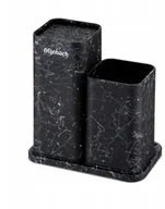 Akcesoria do sztućców - Ofenbach Blok, stojak do noży, organizer kuchenny dwukomorowy 100214 - miniaturka - grafika 1