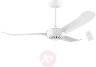 Wentylatory sufitowe - EGLO Hoi An biały matowy - miniaturka - grafika 1