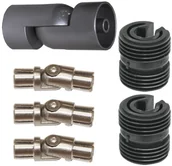 Balustrady i akcesoria - DOLLE Zestaw łączników kątowych do balustrady PRO3 Antracyt Dolle - miniaturka - grafika 1