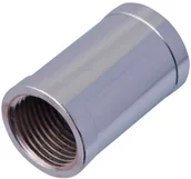 Łączniki, trójniki, kształtki - Invena Mufa chrom 3/8" - miniaturka - grafika 1