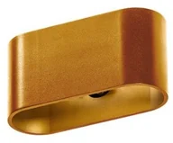 Lampy ścienne - Azzardo Vega kinkiet 1x40W G9 złoty żarówka/żarówki LED gratis pytaj o rabat! - miniaturka - grafika 1