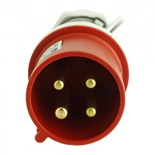 TP Electric Wtyczka przenośna 4P 32A IP44 400V 7614 3126-301-1601 - Osprzęt siłowy - miniaturka - grafika 2