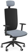 Fotele i krzesła biurowe - Intarseating Krzesło obrotowe BEGIN z zagłówkiem KA-BEGIN-TM-262-01 - miniaturka - grafika 1
