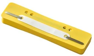 Q-Connect Wąsy skoroszytowe PP z metalową blaszką 25szt. żółte 2012500210 - Artykuły biurowe - miniaturka - grafika 2