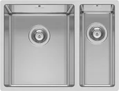 Zlewozmywaki - Teka ASTRIS 57,5x44 1 1/2B L stal gładka 101030801 - miniaturka - grafika 1