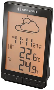 Bresser TemeoTrend STX RC Czarny - Stacje pogodowe - miniaturka - grafika 4