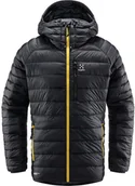 Kurtki i kamizelki sportowe męskie - Haglöfs Haglöfs V Series Mimic Kaptur Mężczyźni, true black S 2020 Kurtki zimowe i kurtki parki 604796-2C5-S - miniaturka - grafika 1