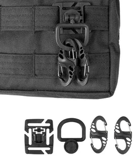 Mil-Tec Zestaw uchwytów Ultimate Tactical do systemu MOLLE - czarny (13457602) 13457602 - Amunicja i osprzęt ASG - miniaturka - grafika 6