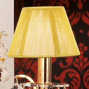 Orion Czarująca materiałowa lampa ścienna Kristalldesign - Lampy ścienne - miniaturka - grafika 2