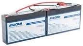 Baterie do laptopów - AVACOM Bateria do notebooków RBC18 náhrada za APC AVA-RBC18) Czarna - miniaturka - grafika 1